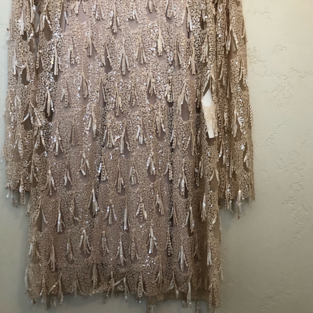 Zara Gold Sequin Dress
